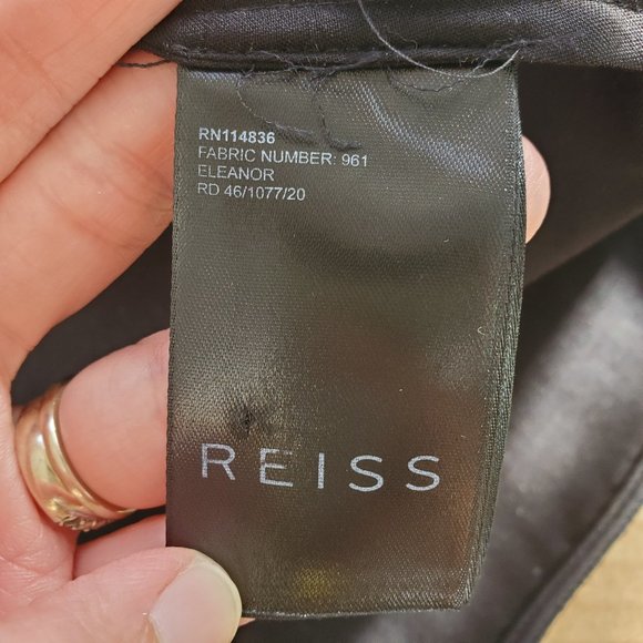 Reiss Black Blouse - Picture 9 of 10